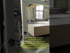 PUR लकड़ी के काम के लिए गर्म पिघल चिपकने वाला